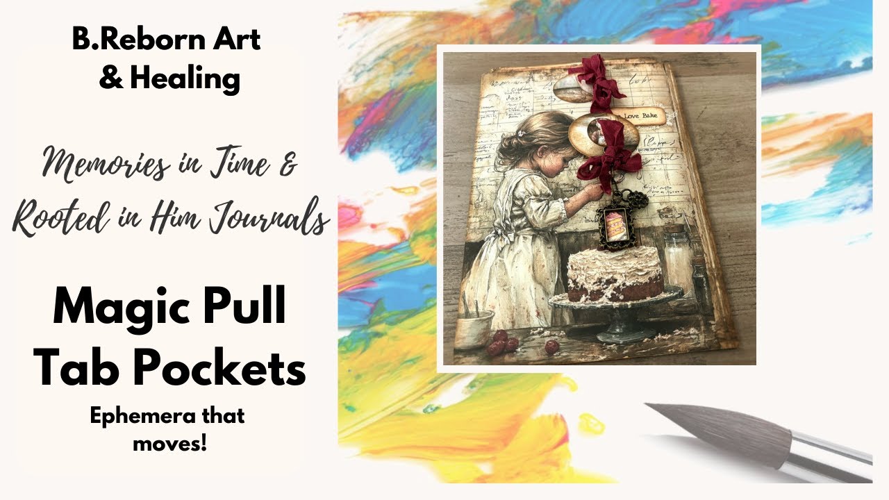 Magic Pull Tab Pockets | Interactive Ephemera for Journals | Moments in Time & Rooted in Him