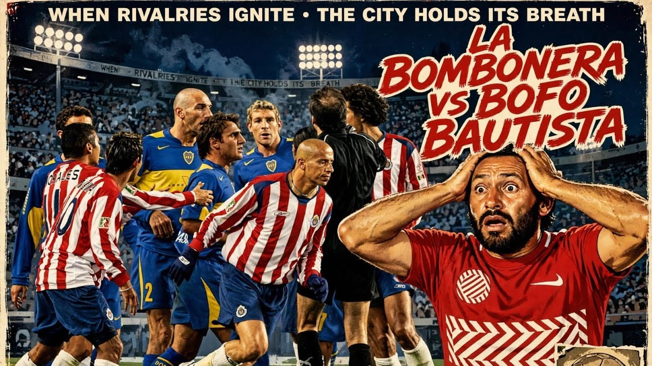 El odió de la Bombonera al Bofo Bautista 🇲🇽⚽🏆⚽🇦🇷