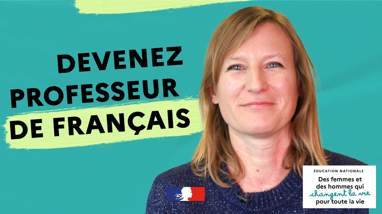Devenir professeur de français