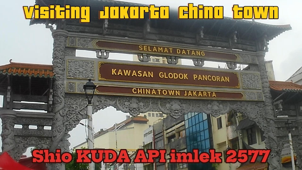 Liburan IMLEK 2577 SHIO KUDA API enaknya ke JAKARTA China Town #kuliner #enjoyjakarta