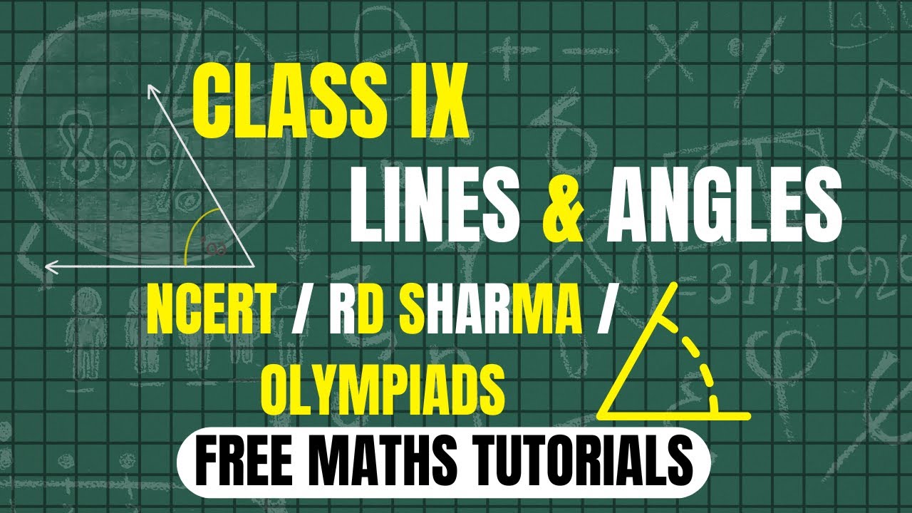 What are Adjacent Angles and Linear Pairs | Lines and Angles - Part 6 | Class IX | Theory |