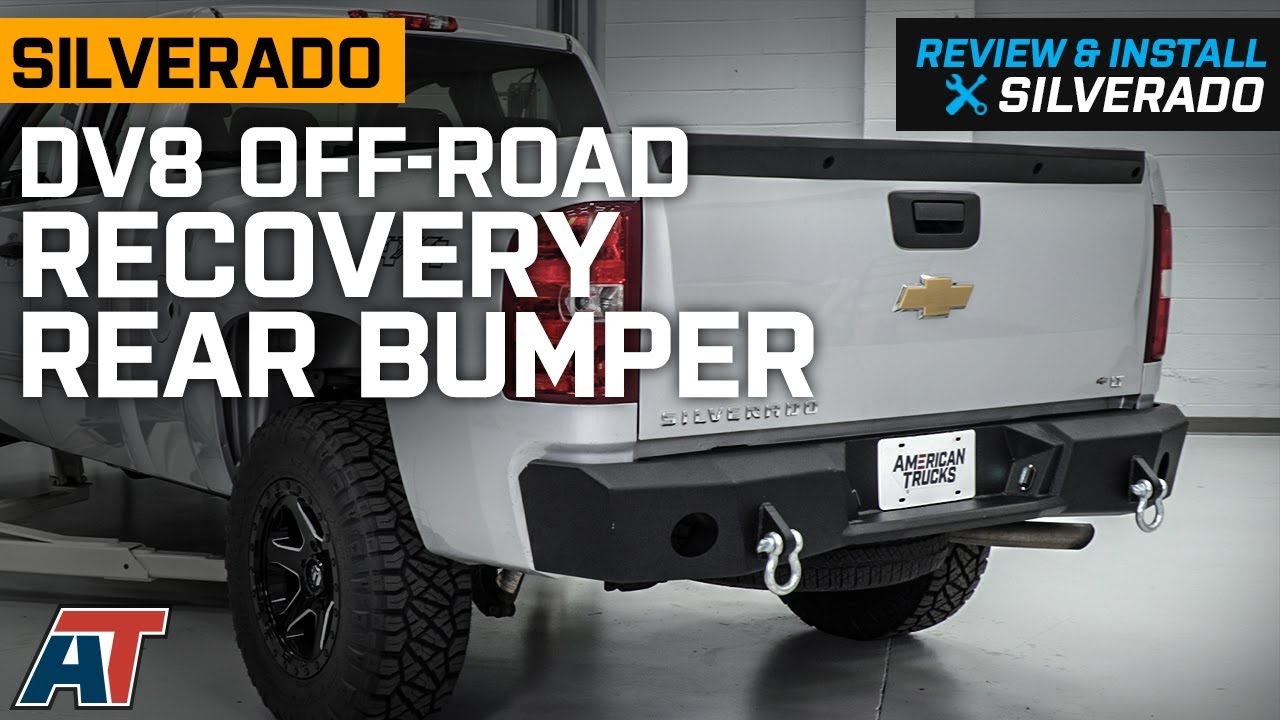 2007-2013 Silverado 1500 DV8 Off-Road Recovery Rear Bumper Review & Install