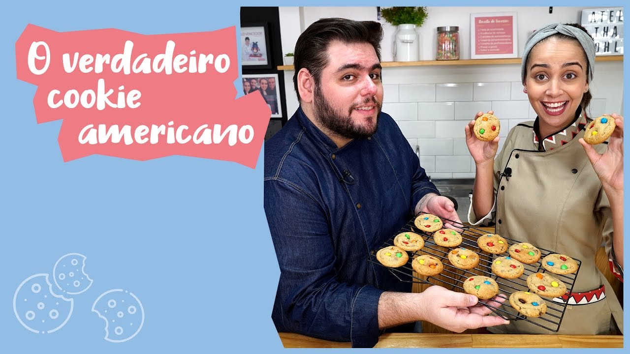 COMO FAZER O VERDADEIRO COOKIE AMERICANO com Caio Damian