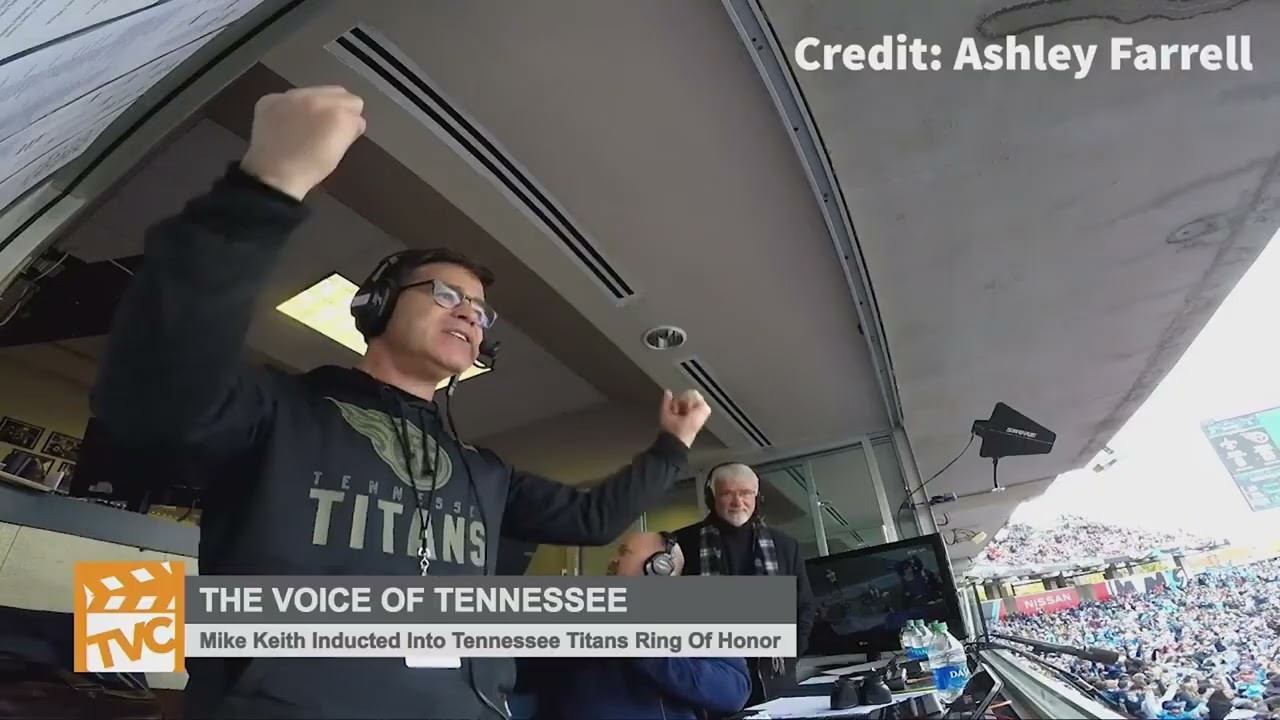 Voice of the Vols Inducted Into TN Titans Ring of Honor