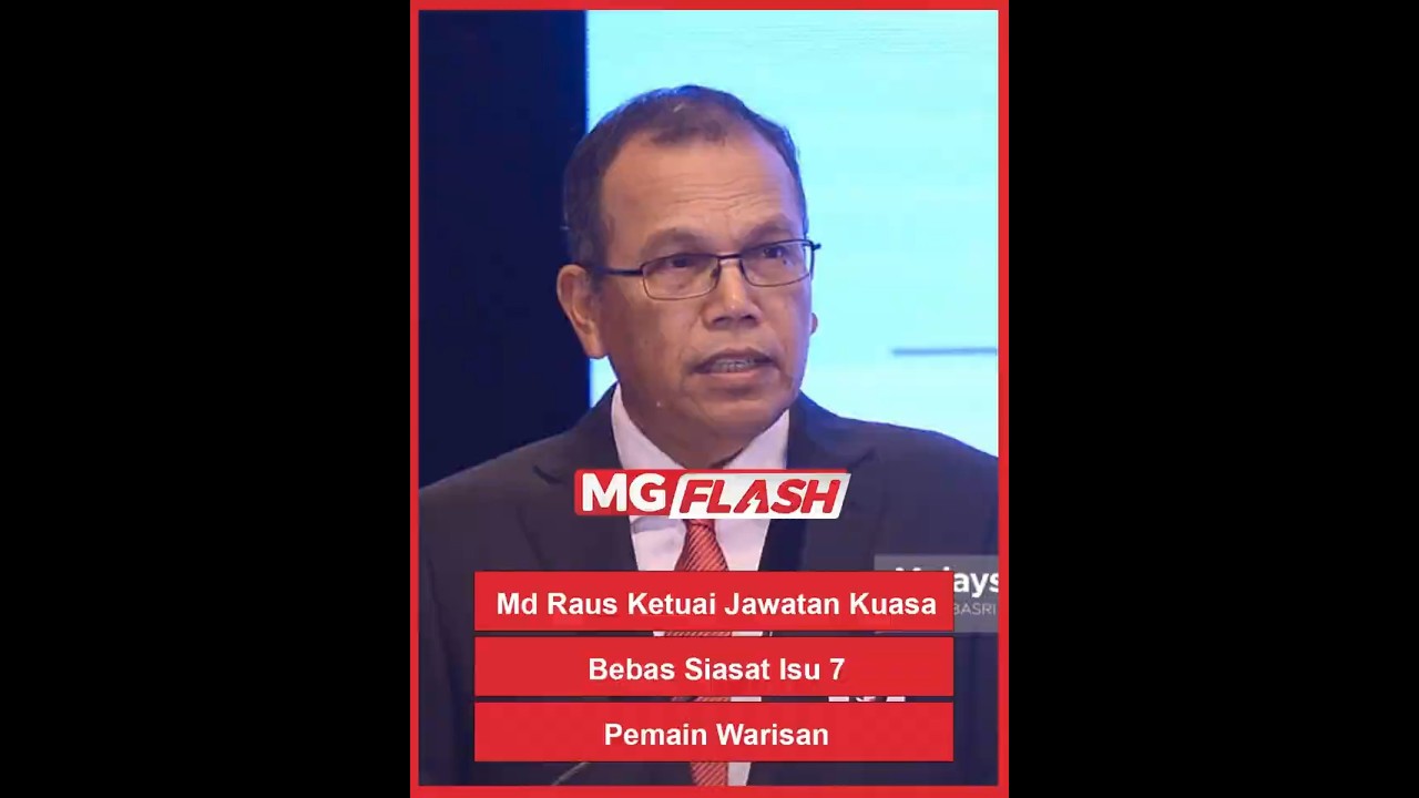 Md Raus Ketuai Jawatan Kuasa Bebas Siasat Isu 7 Pemain Warisan #MGFlash