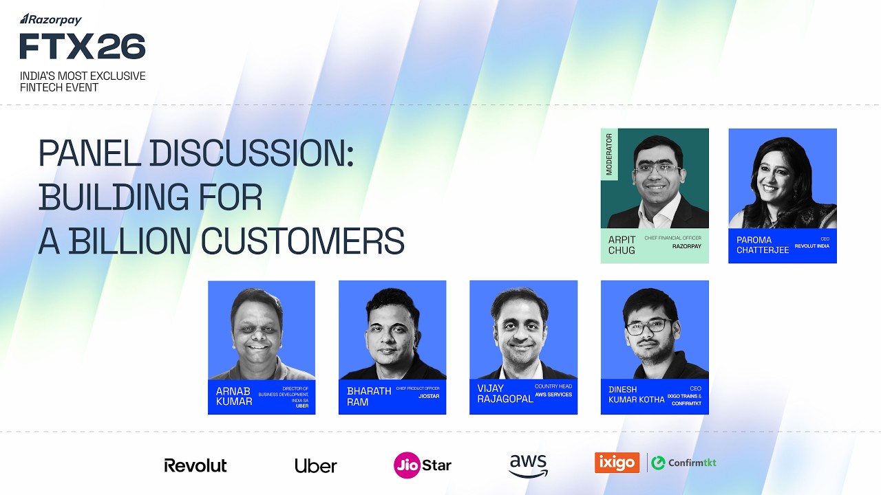 FTX 26 | Panel Discussion : Building For A Billion Customers