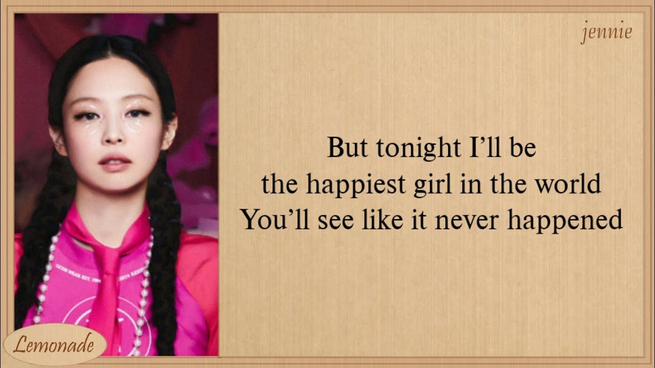 BLACKPINK The Happiest Girl Lyrics