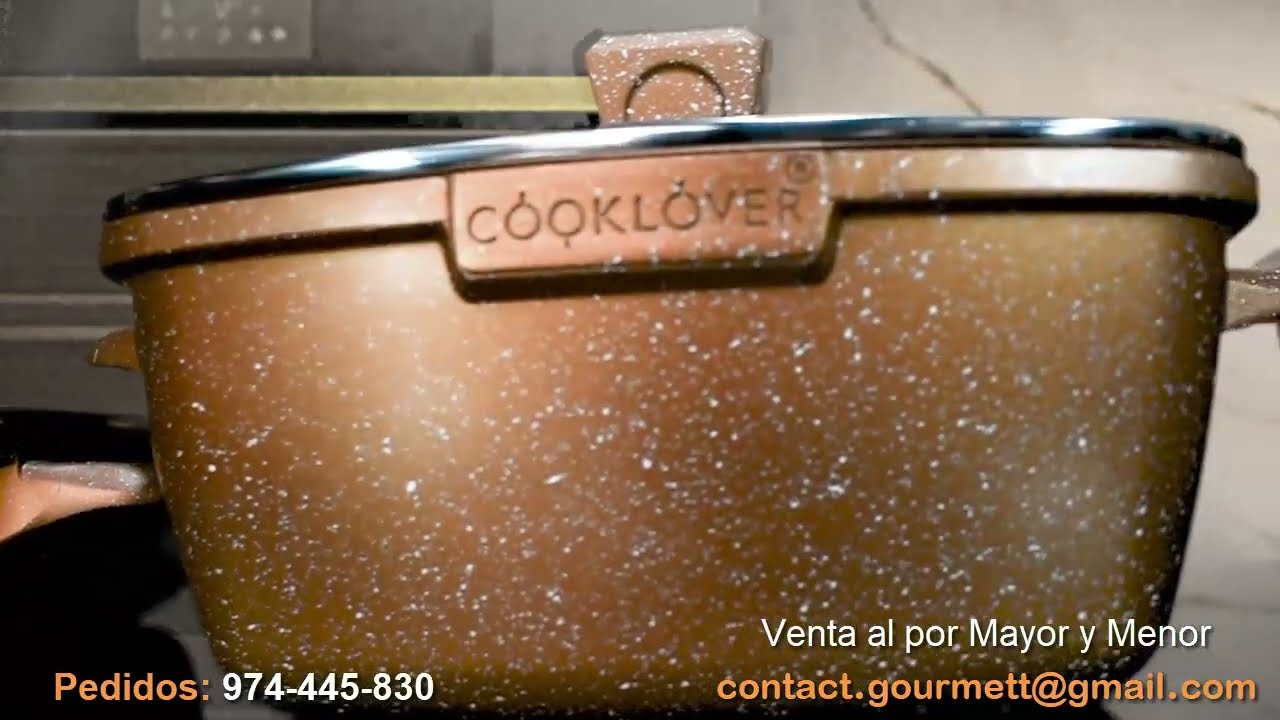 Ollas COOKLOVER roca volcánica EEUU importadas