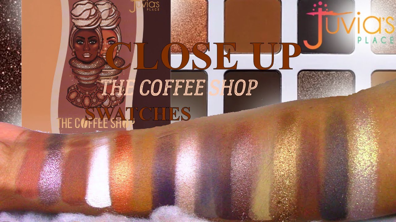 Juvia's Place l The Coffee Shop Palette l CLOSE UP Swatches l NelleDoingThings!