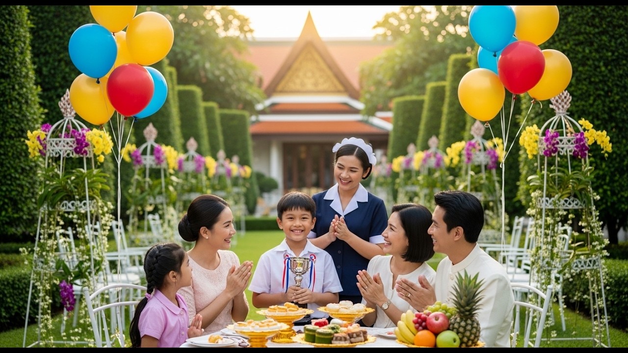 ลูกชายมหาเศรษฐีสอบตกซ้ำ 50 ครูยอมแพ้ แต่สาวใช้สอนเคล็ดลับลับที่เปลี่ยนชีวิต!