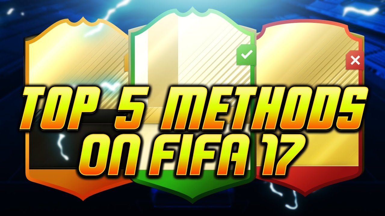 THE TOP 5 TRADING METHODS ON FIFA 17!! - MAKE INSANE PROFIT FAST AND EASY! 1K PER CARD!