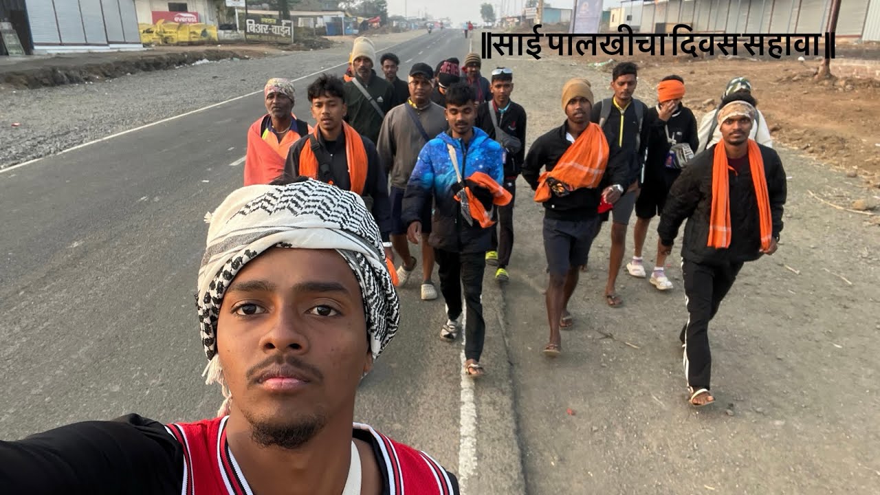 साई पालखीचा दिवस सहावा होता 🙇🏻🌺