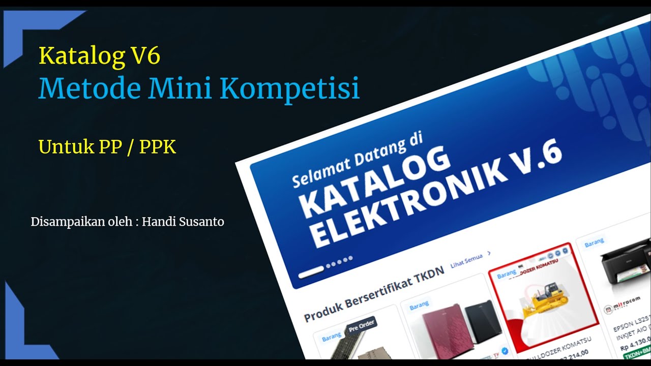 Pembuatan Mini Kompetisi oleh PP / PPK