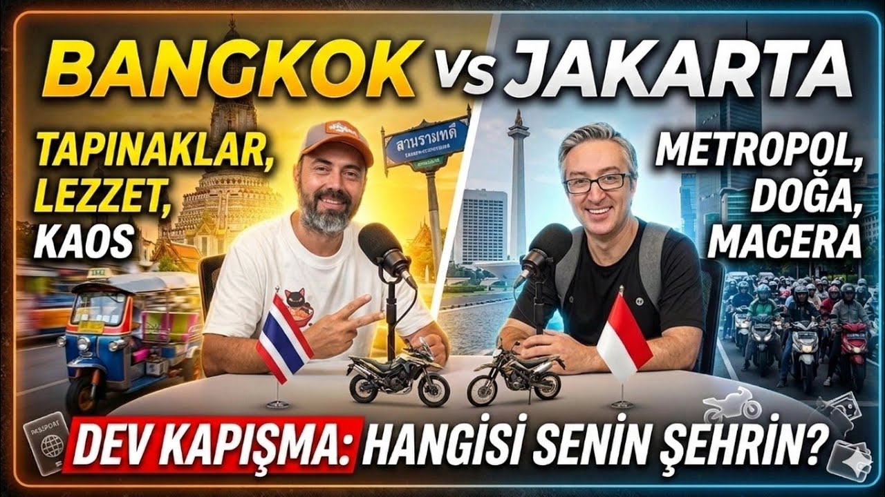 Bangkok mu Jakarta mı? Hangisi Senin Şehrin?