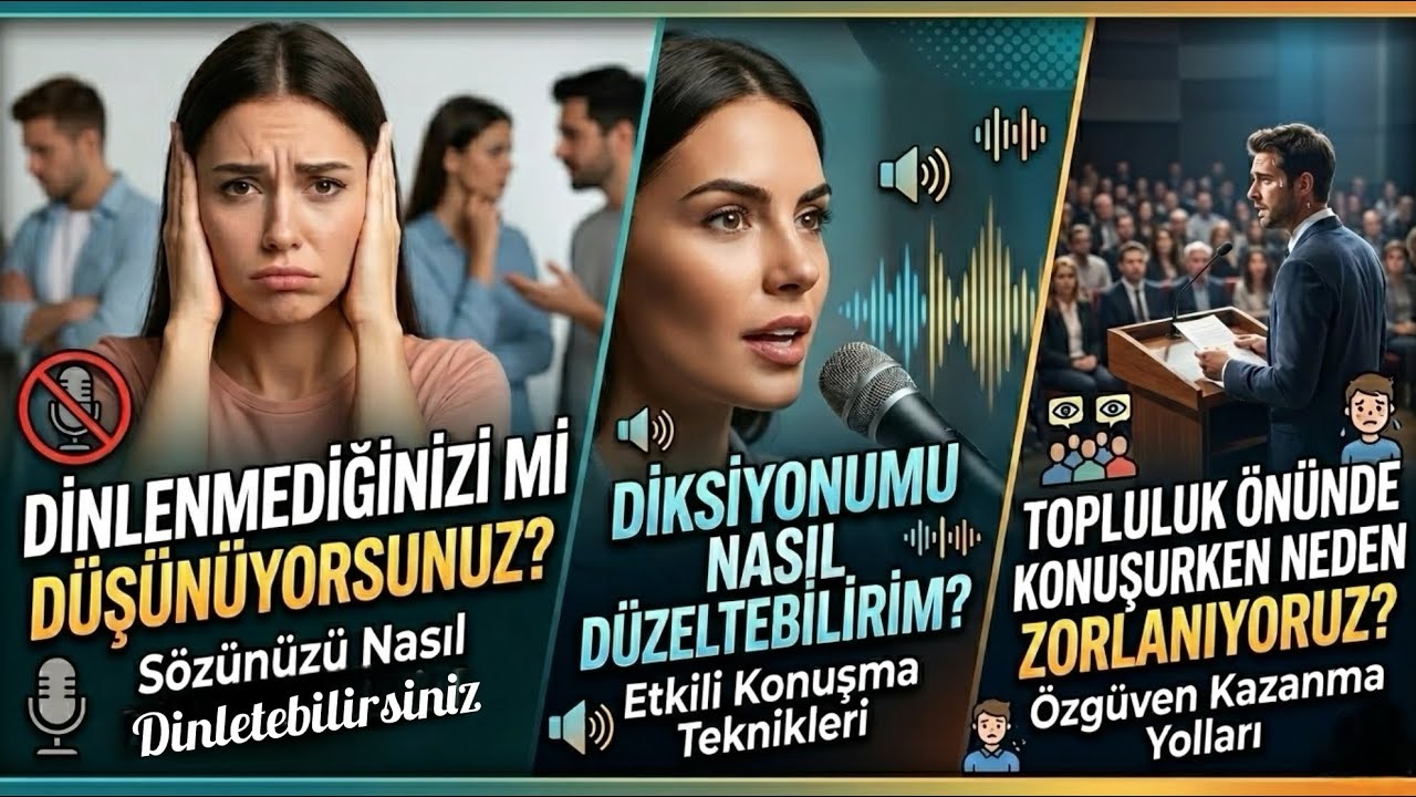 Etkili Konuşmanın 3 Büyük Engeli (Çoğu Kişi Bunu Bilmiyor!)