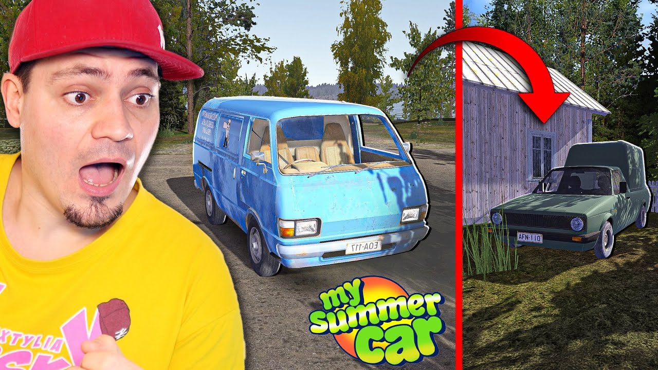 🚘 NOWY DOM I NOWY LAS w *MY SUMMER CAR*! *zbieranie borówek* | My Summer Car Mody #108