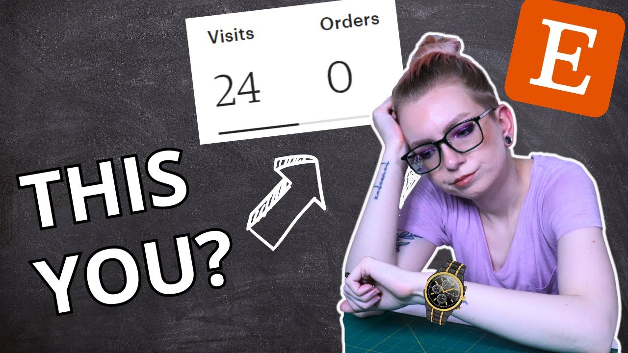 Getting Your First ETSY Sale! | Start an Etsy Shop in 2023 Ep. 11 | Type Nine Studio