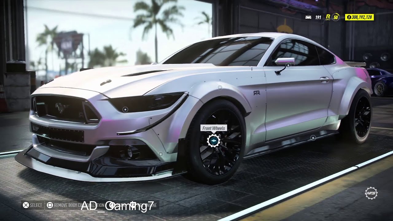 نيد فور سبيد هيت اقوى تعديل على العضلات الامريكيه فورد موستنغ RTR | NEED FOR SPEED HEAT