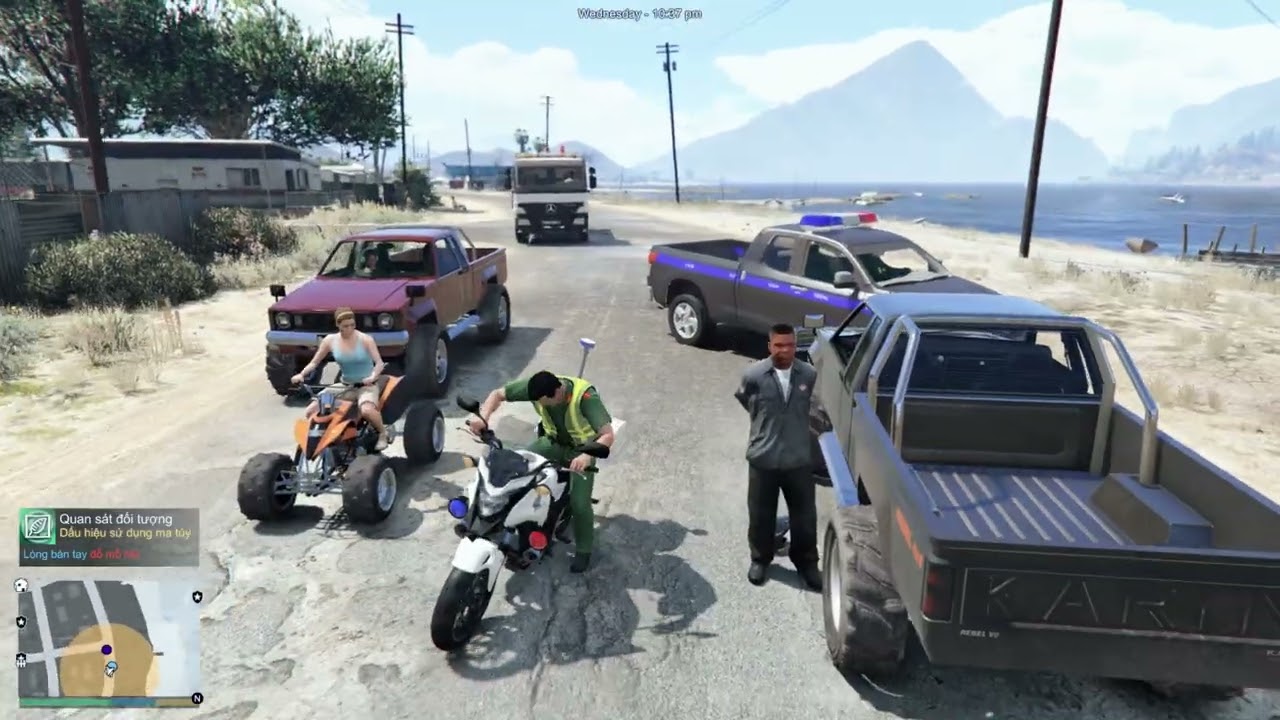 GTAV - LSPDFR VIETNAM - POLICE PATROL TO ENSURE SECURITY AND ORDER IN THE CITY