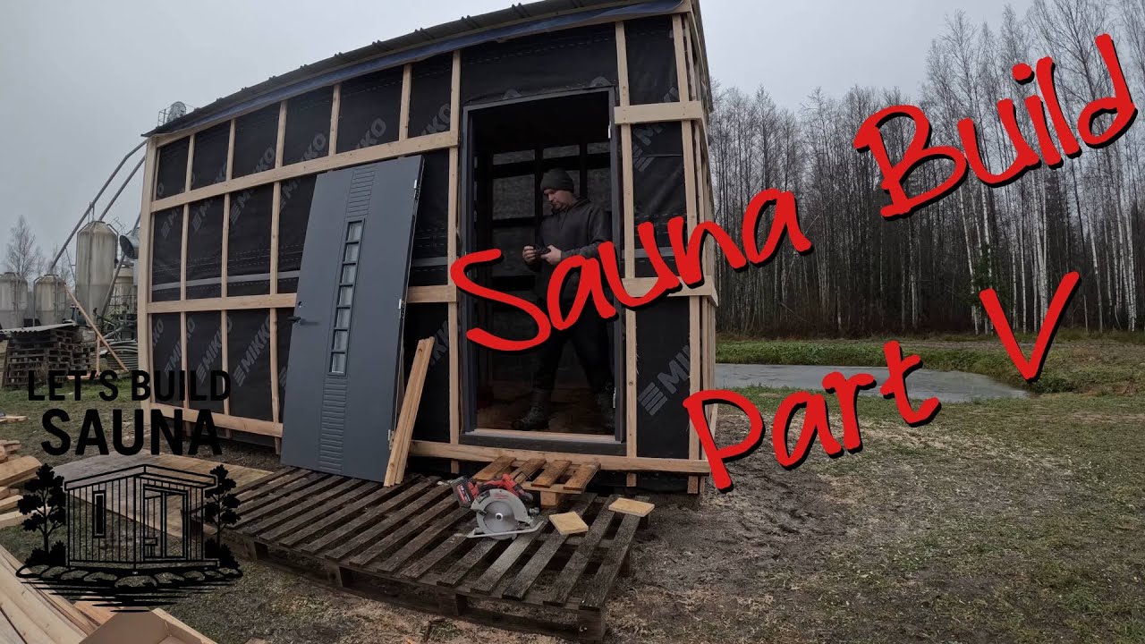 Sauna Build &ndash; Part 5: Installing the Outdoor Door