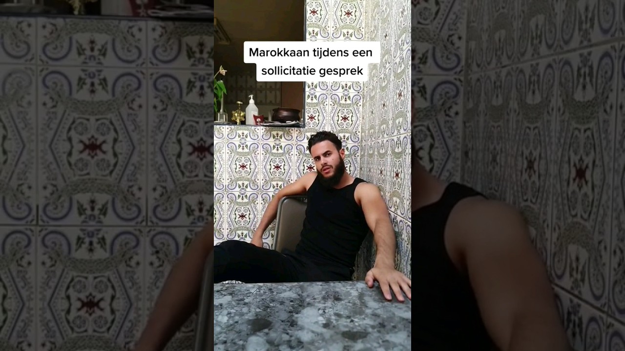 Marokkanen be like 🤣 #marokkanen #comedy #funny #sollicitatie