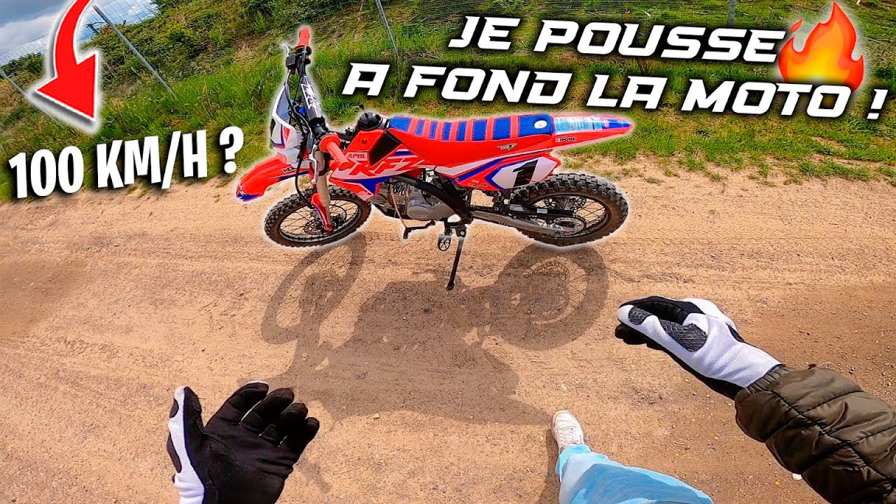 LA VITESSE MAX DE MA NOUVELLE MOTO ! (elle arrache..)🔥