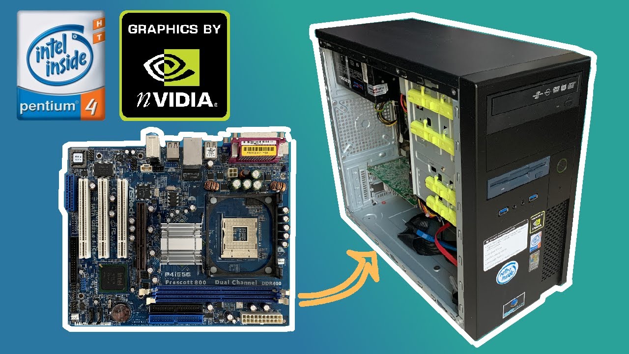 Refresh de mon build Windows XP 'early 2000s' (Pentium 4 HT / GeForce 7600GT)
