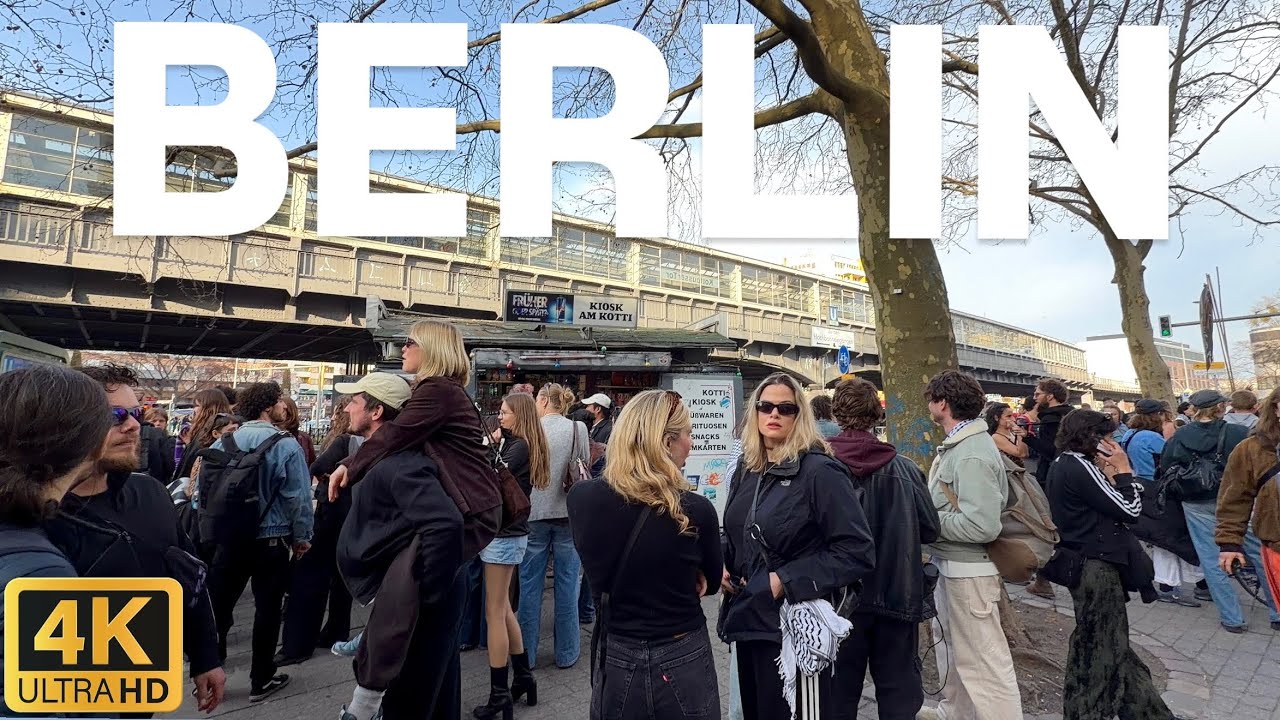 Kreuzberg, Kottbusser tor Berlin walking tour 🇩🇪 Germany 2026 (4K video) 