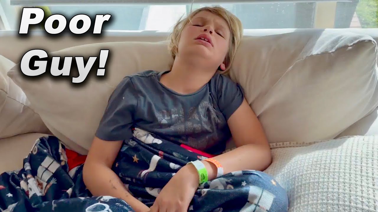 He Got WORSE And Was Up ALL Night!