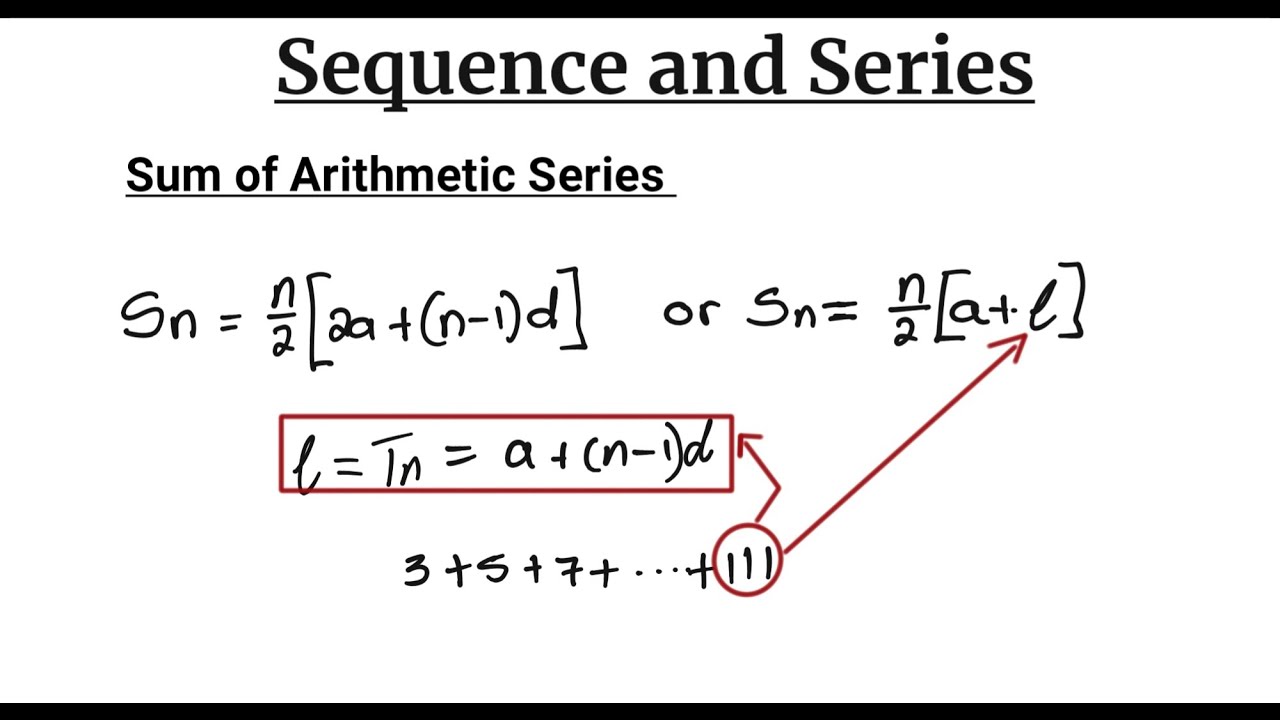 Sum of Arithmetic Series | Grade 12 | Sequence and Series