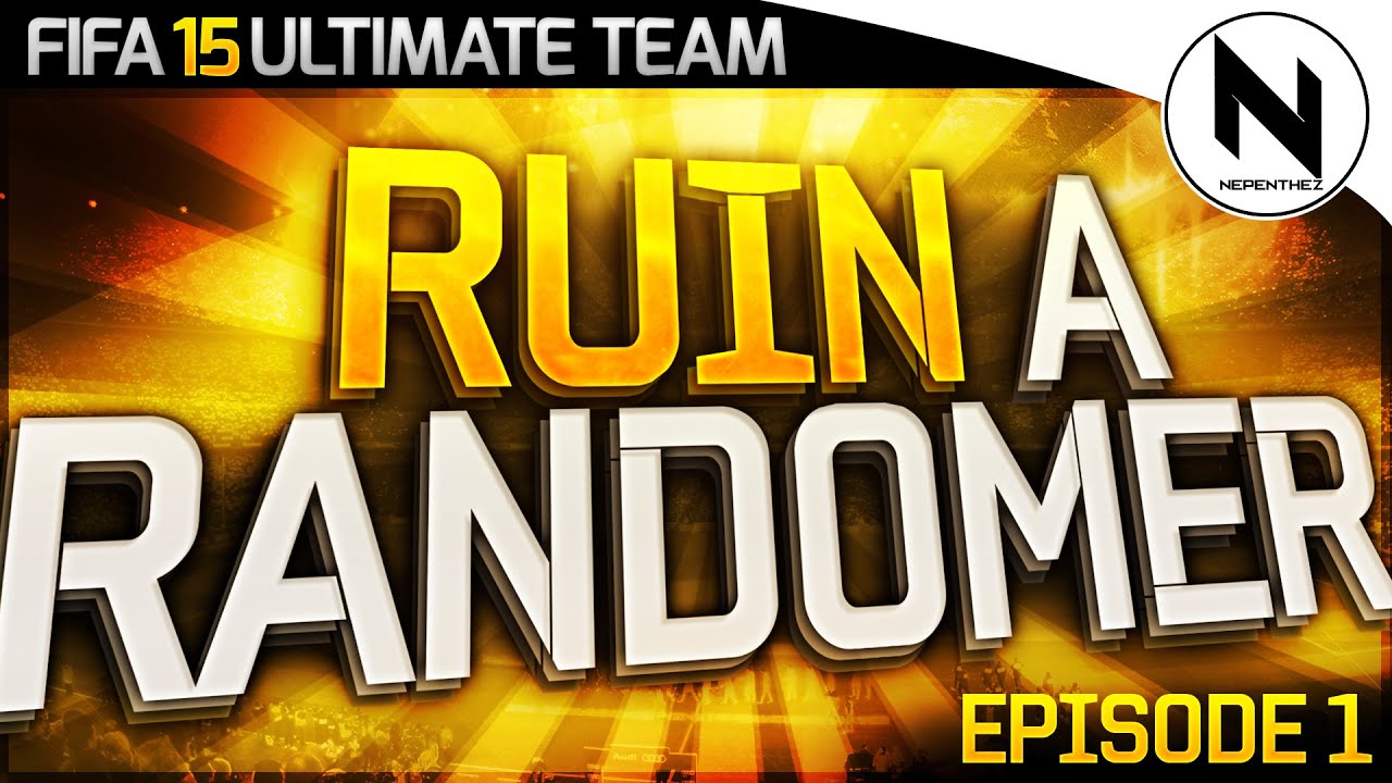MY BEST FRIEND HAS EBOLA?! - Ruin a Randomer FIFA 15 #01