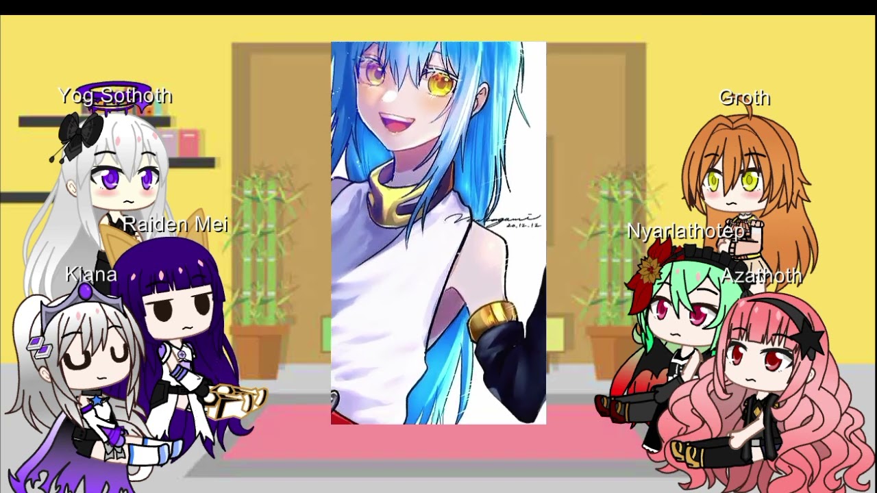 Guns Girl Zombie React to Rimuru as kiana adoptive brother [AU] |Wip
