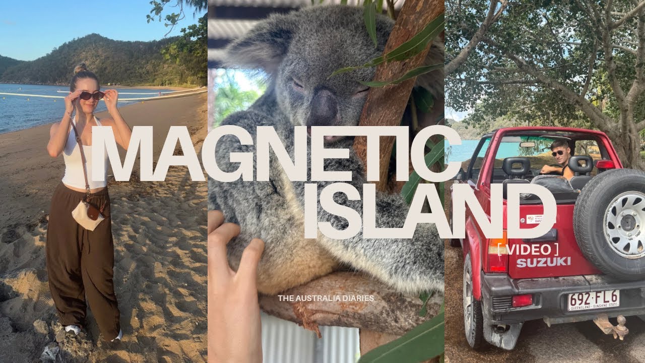 Magnetic Island! Meeting a Koala, driving round the island and my first hostel | Jessie Kate