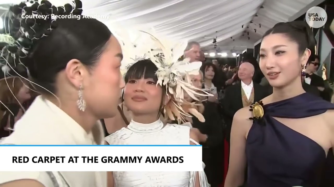 KPop Demon Hunters are 2026 Grammys winners! Watch HUNTR/X reaction to their first Grammys win.