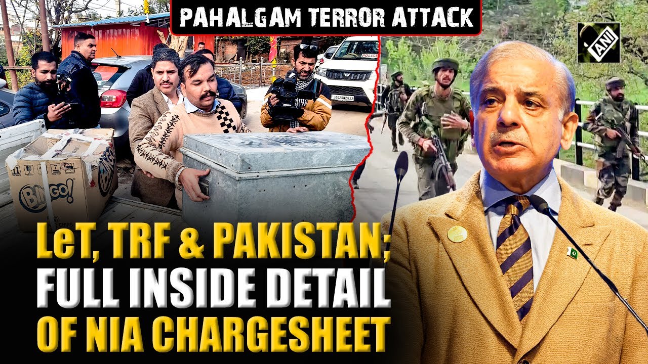 NIA names Pakistani handler Sajid Jatt among seven in Pahalgam Terror Attack Chargesheet