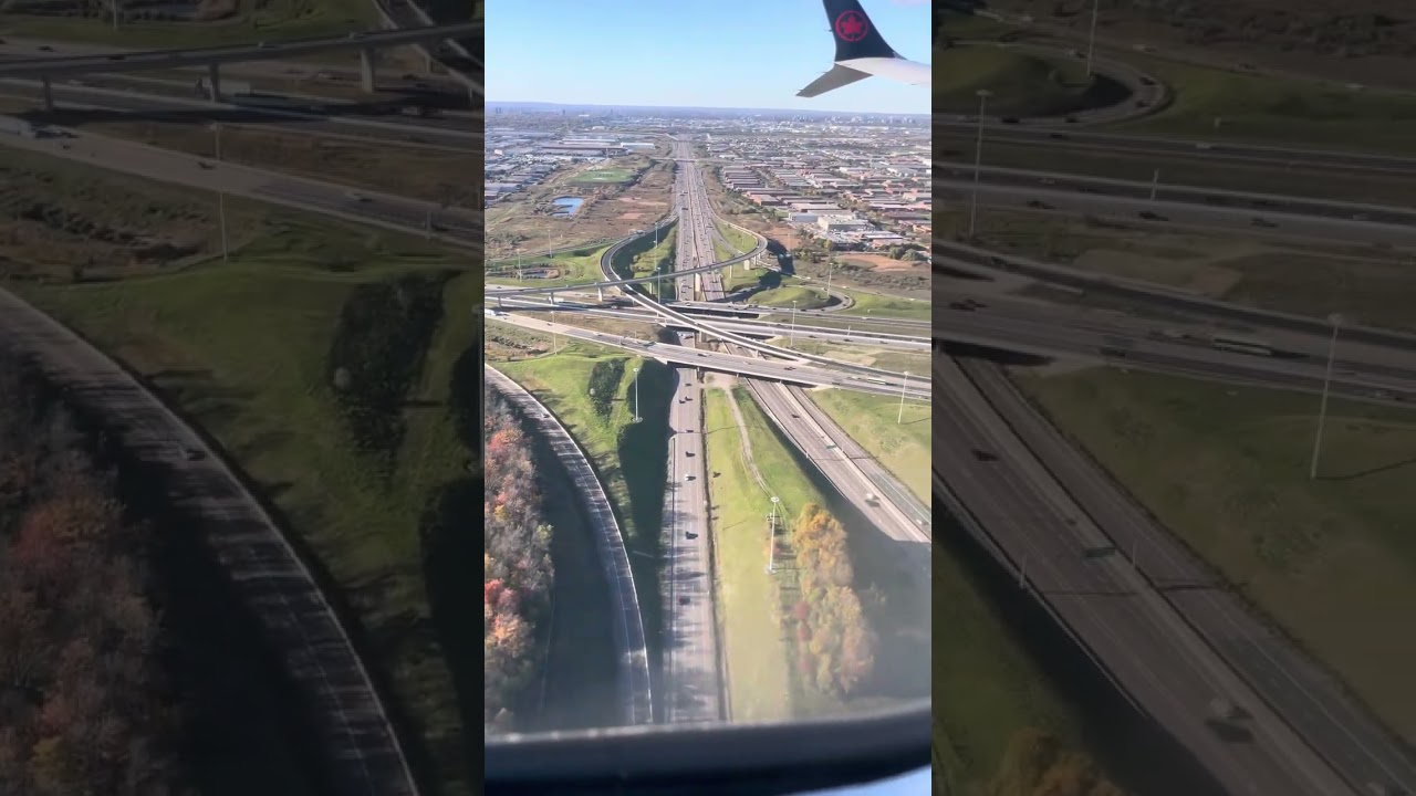 Landing in Toronto- fall season- Oct 2025