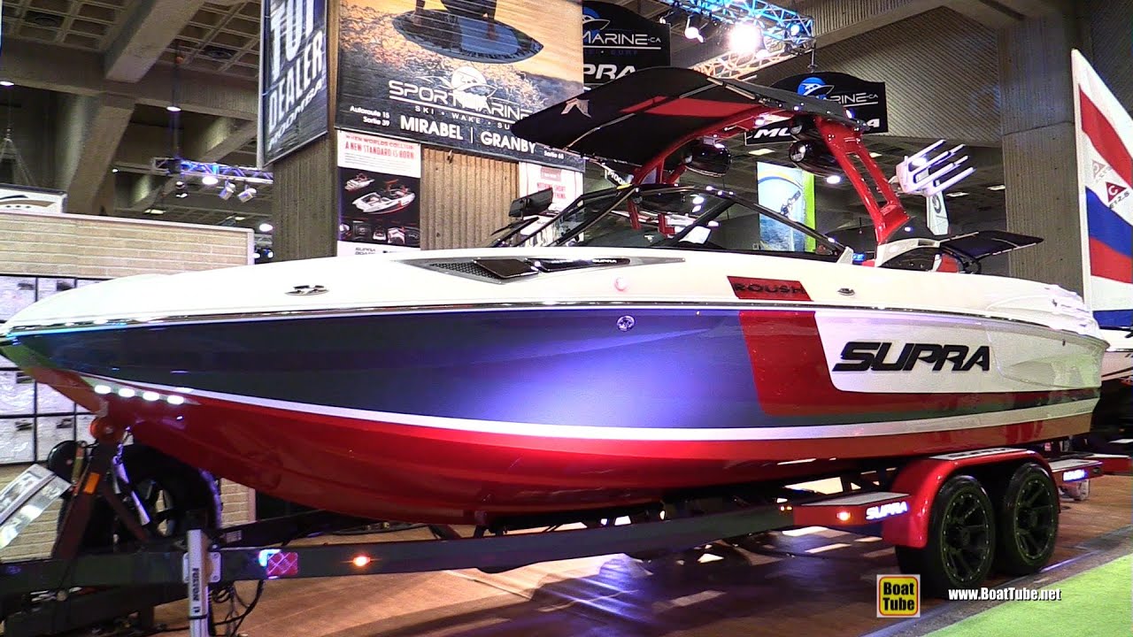 2016 Supra SE550 Roush Wake Boat - Walkaround - 2016 Montreal Boat Show