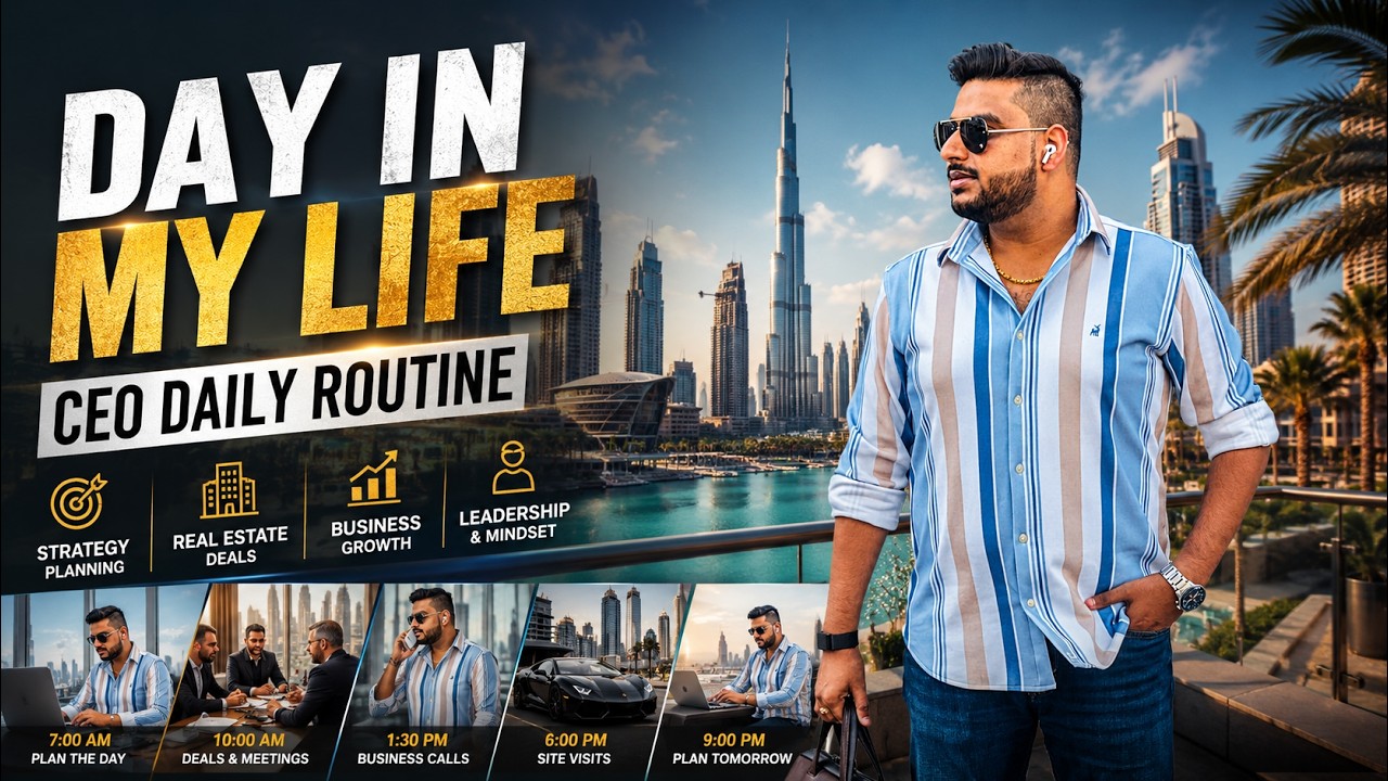Daily Routine of a CEO - How I Structure my Day as Real Estate Professional
