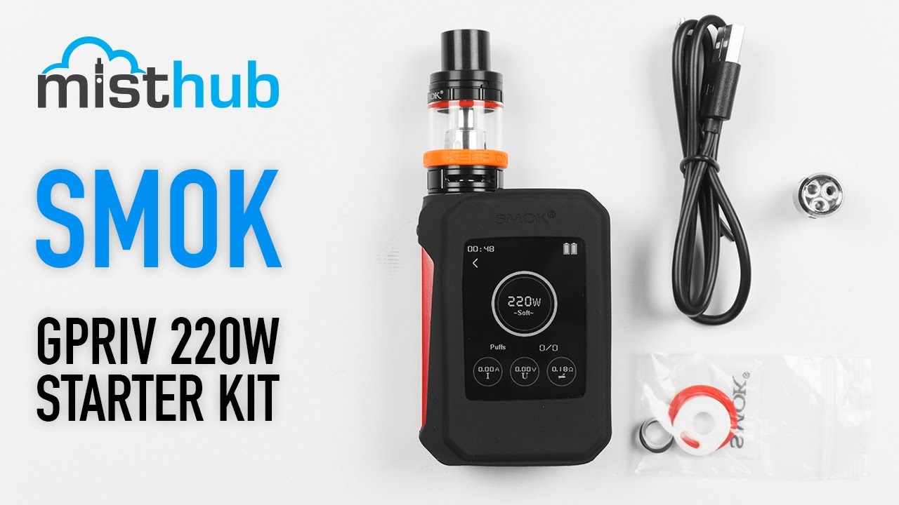 The SMOKTech G PRIV 220W Kit Unboxing and Quick Product Overview