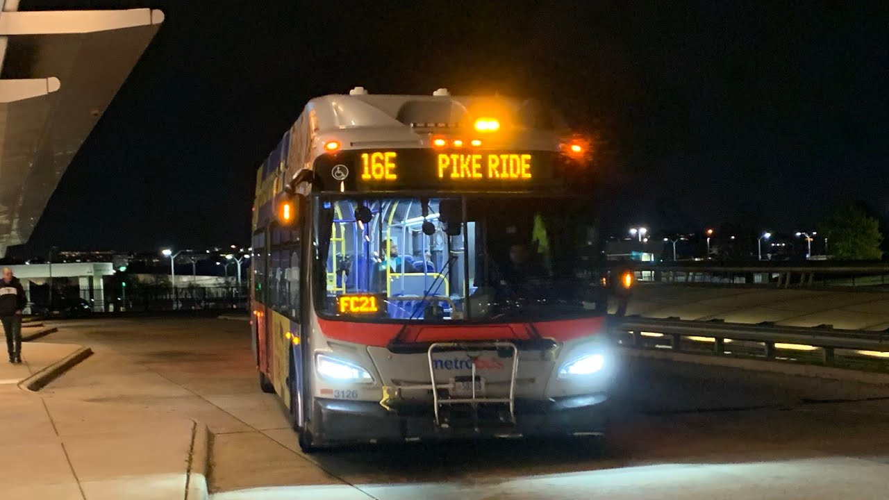 WMATA Metrobus: 2018 New Flyer XN40 #3126 on Route 16E