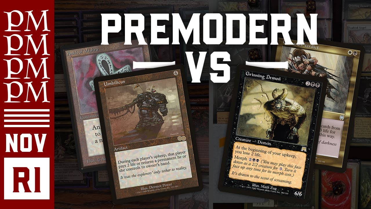 Bouncy Ankh vs Deadguy Ale -  Round 1 - November 2024 Premodern MTG Tournament
