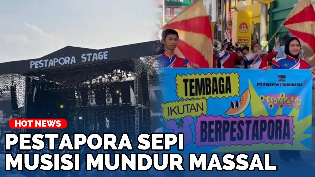 Pestapora 2025 Ditinggal Musisi, Ucup Menangis di Pelukan Vincent & Desta