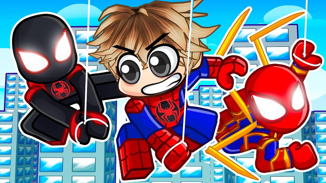 WE BECOME SPIDERMAN in Roblox!