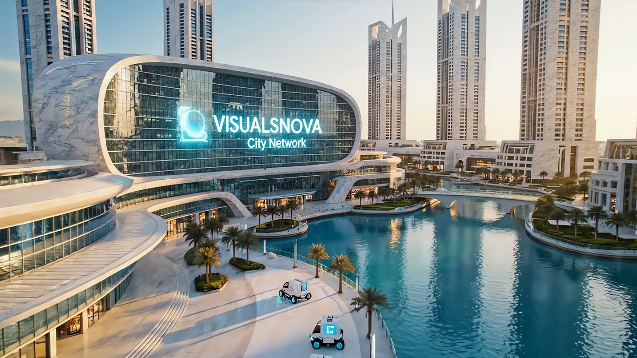 The Future of City Deliveries: Autonomous Bots & Smart Cities  VisualNova  4K