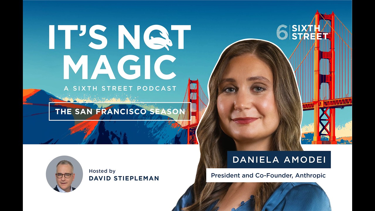 A Conversation with Daniela Amodei, Co-Founder and President of Anthropic