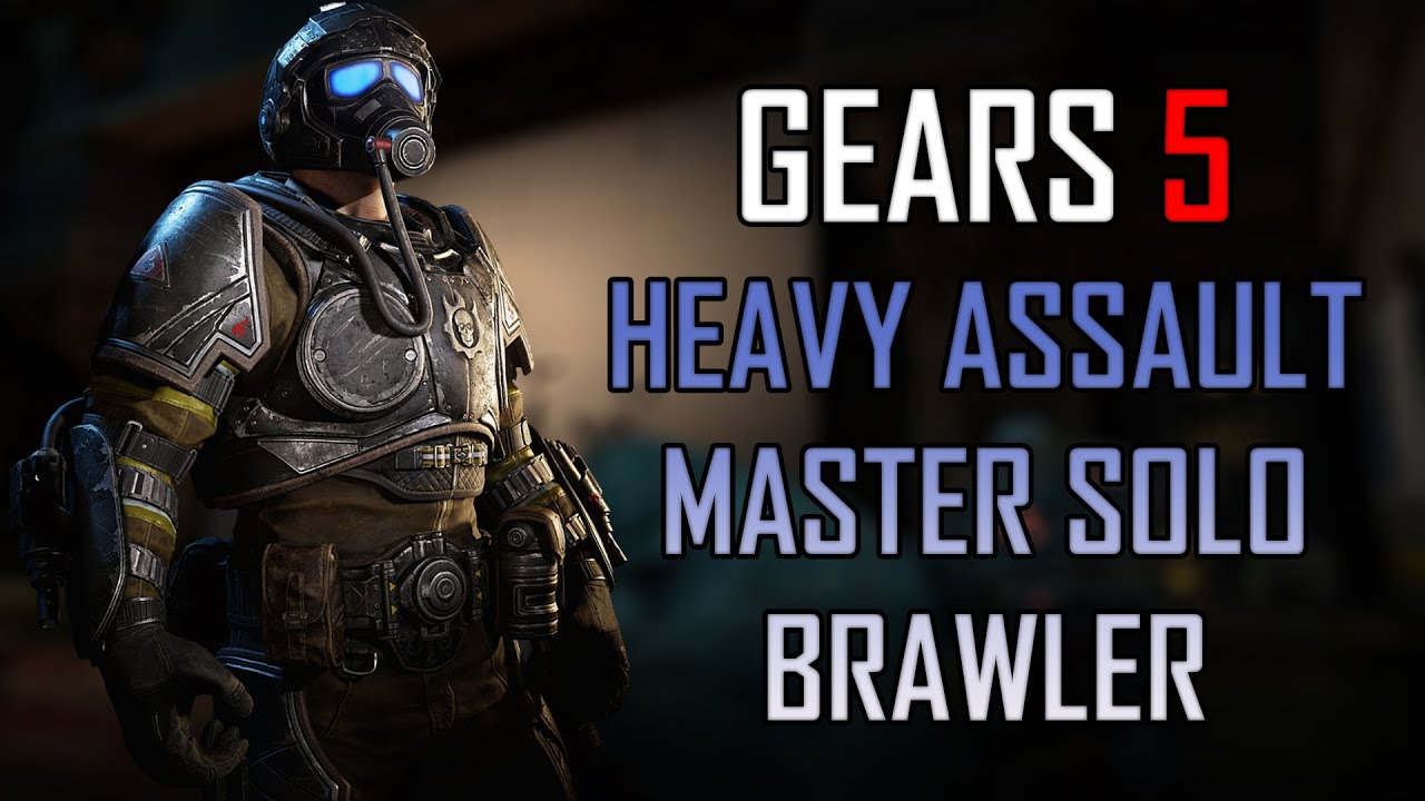 Gears 5 Master Solo Custom Escape - Heavy Assault (Brawler)