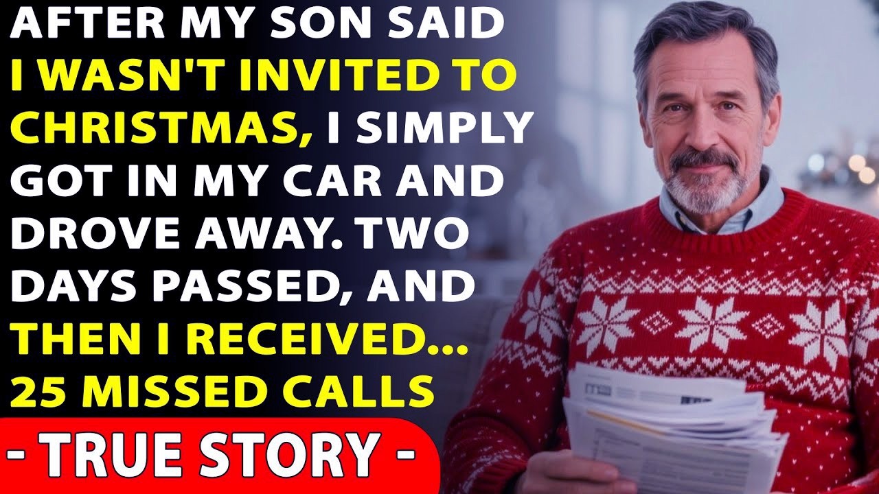 After My Son Uninvited Me from Christmas, I Decided to Skip His Mortgage Payment... True Story