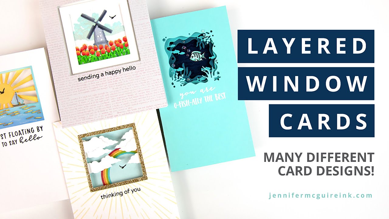 Layered Window Cards