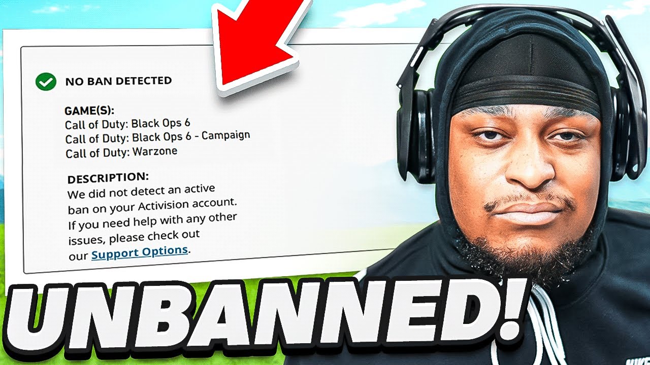 I GOT UNBANNED in BLACK OPS 6..🥳