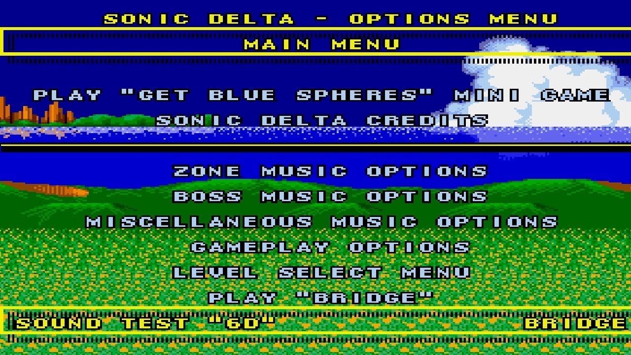 Sonic Delta Reloaded | ✪ All Sound Test Cheats
